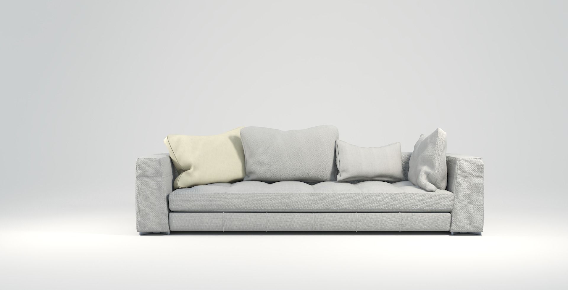 Contemporary sofa 3D model_1