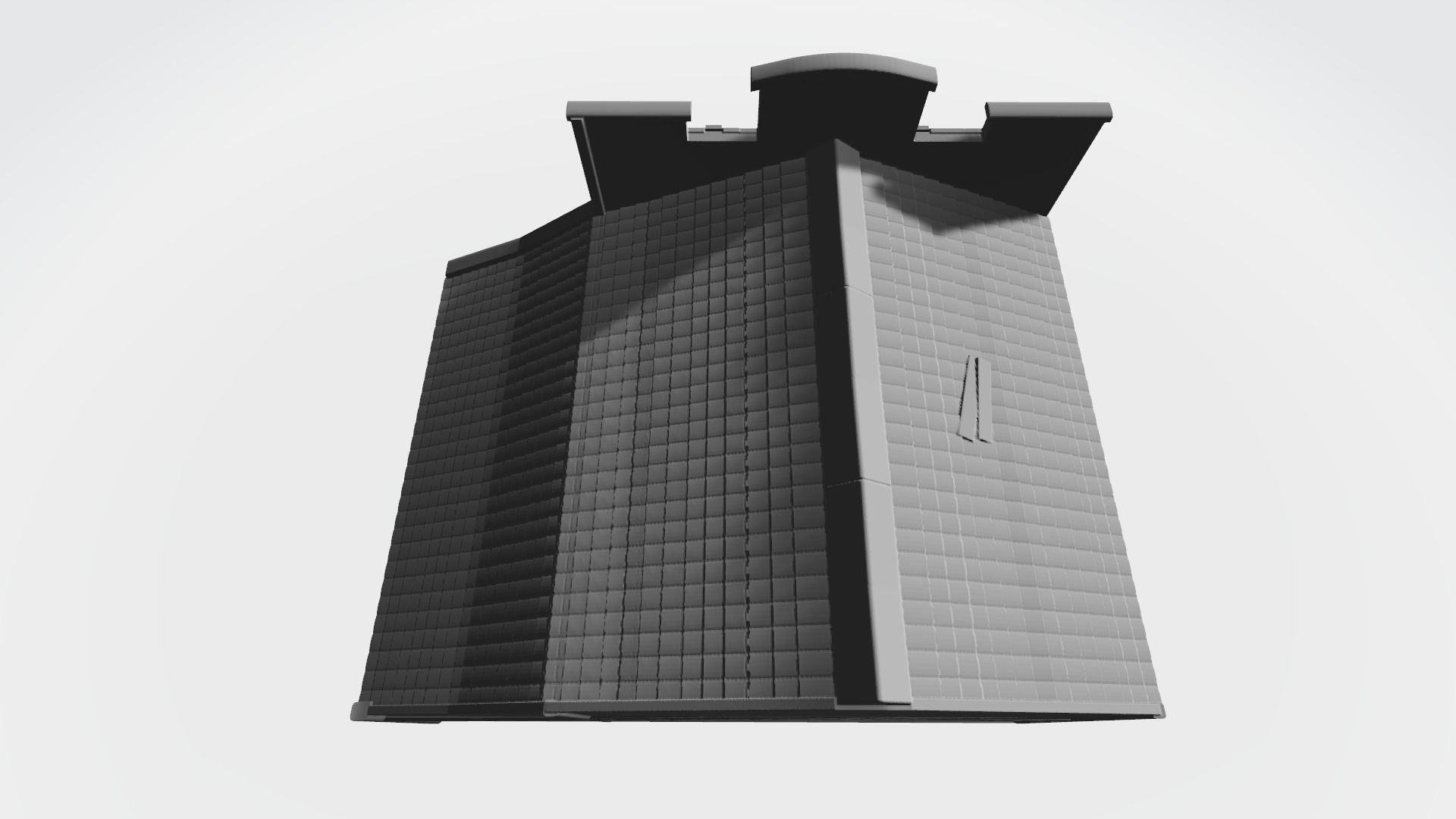 Wild west stables 3D print model_1