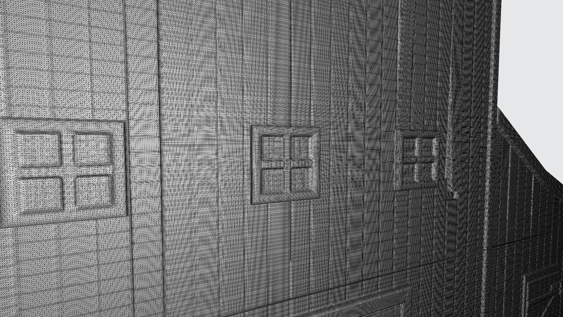 Wild west stables 3D print model_3