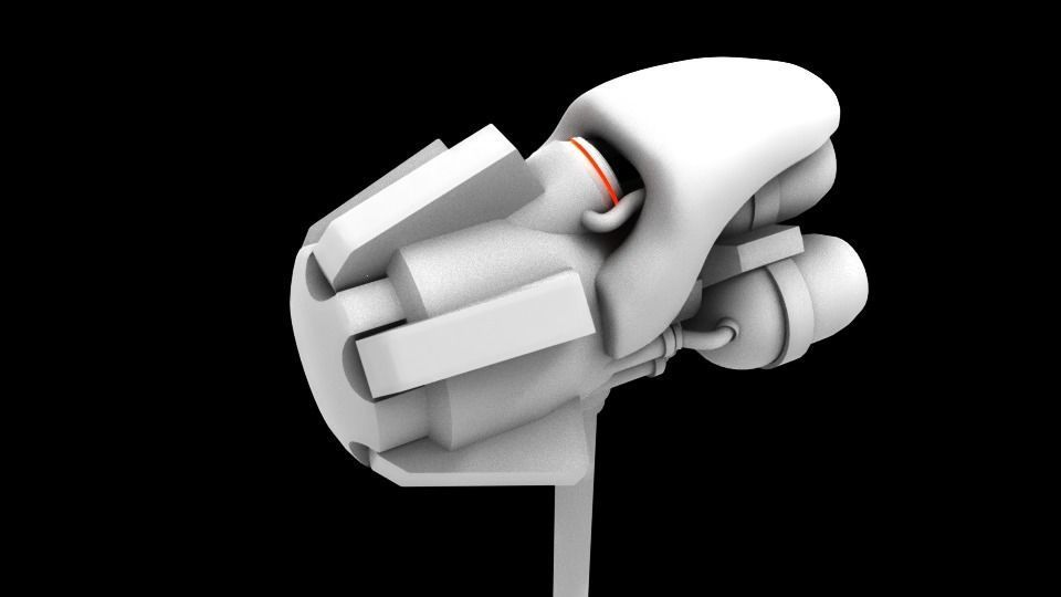 ROCKET HAMMER 3D model_3