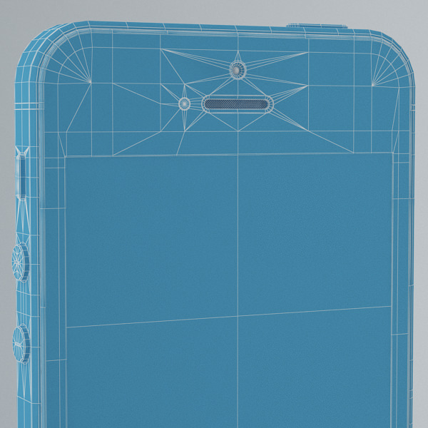 Apple iPhone 5s Silver 3D model_39