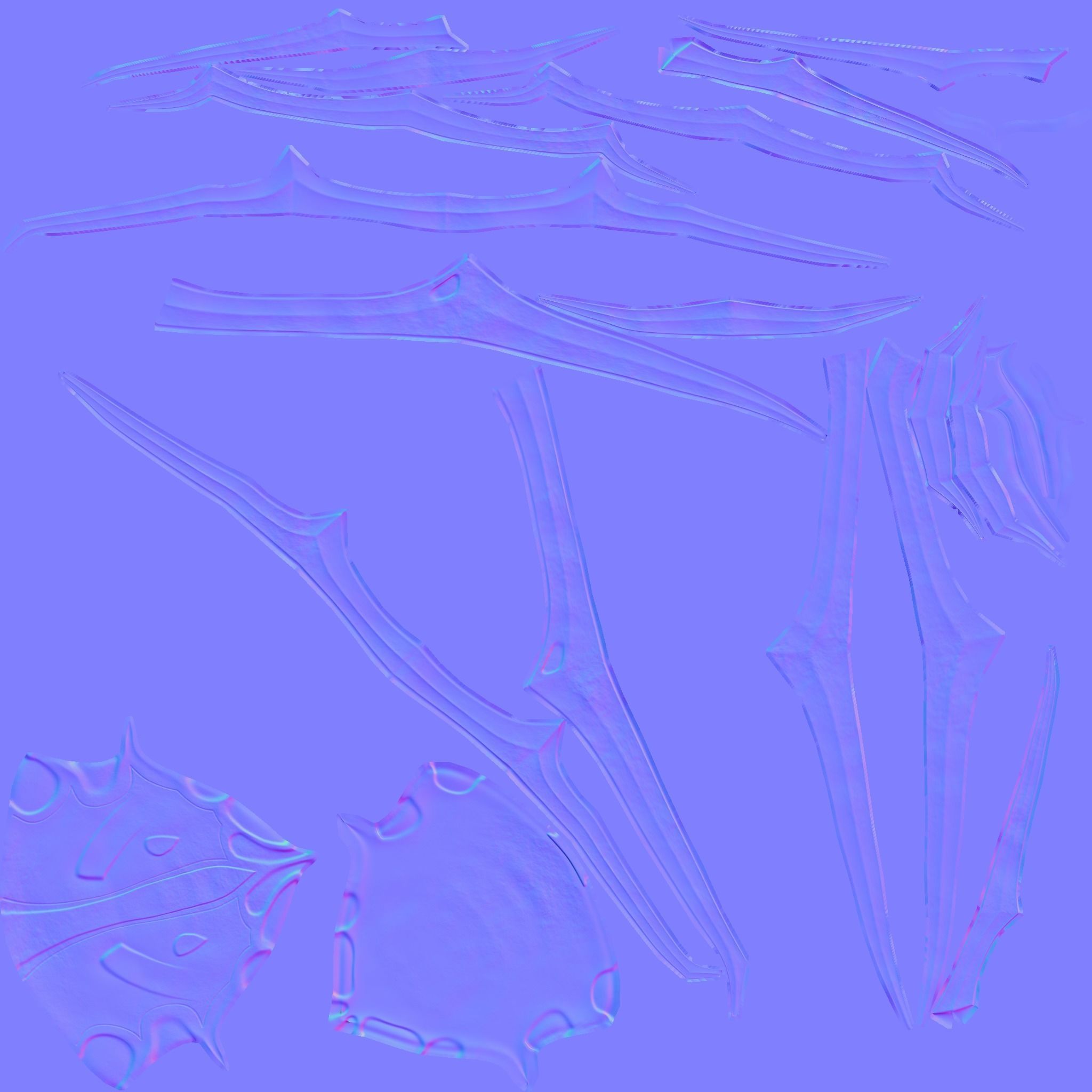 Hela Helmet - Character Design - Marvel Thor Ragnarok Low-poly 3D model_22