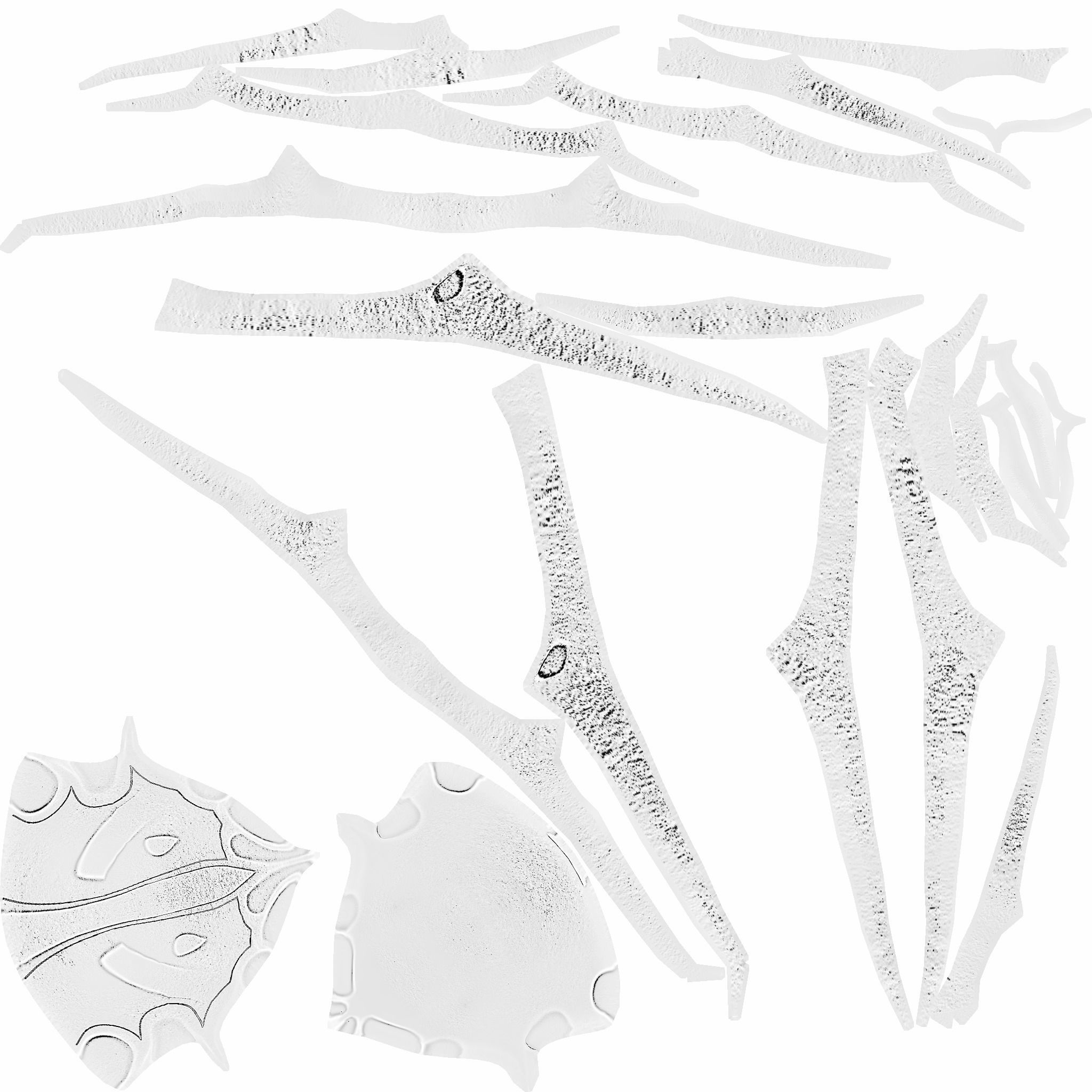 Hela Helmet - Character Design - Marvel Thor Ragnarok Low-poly 3D model_18