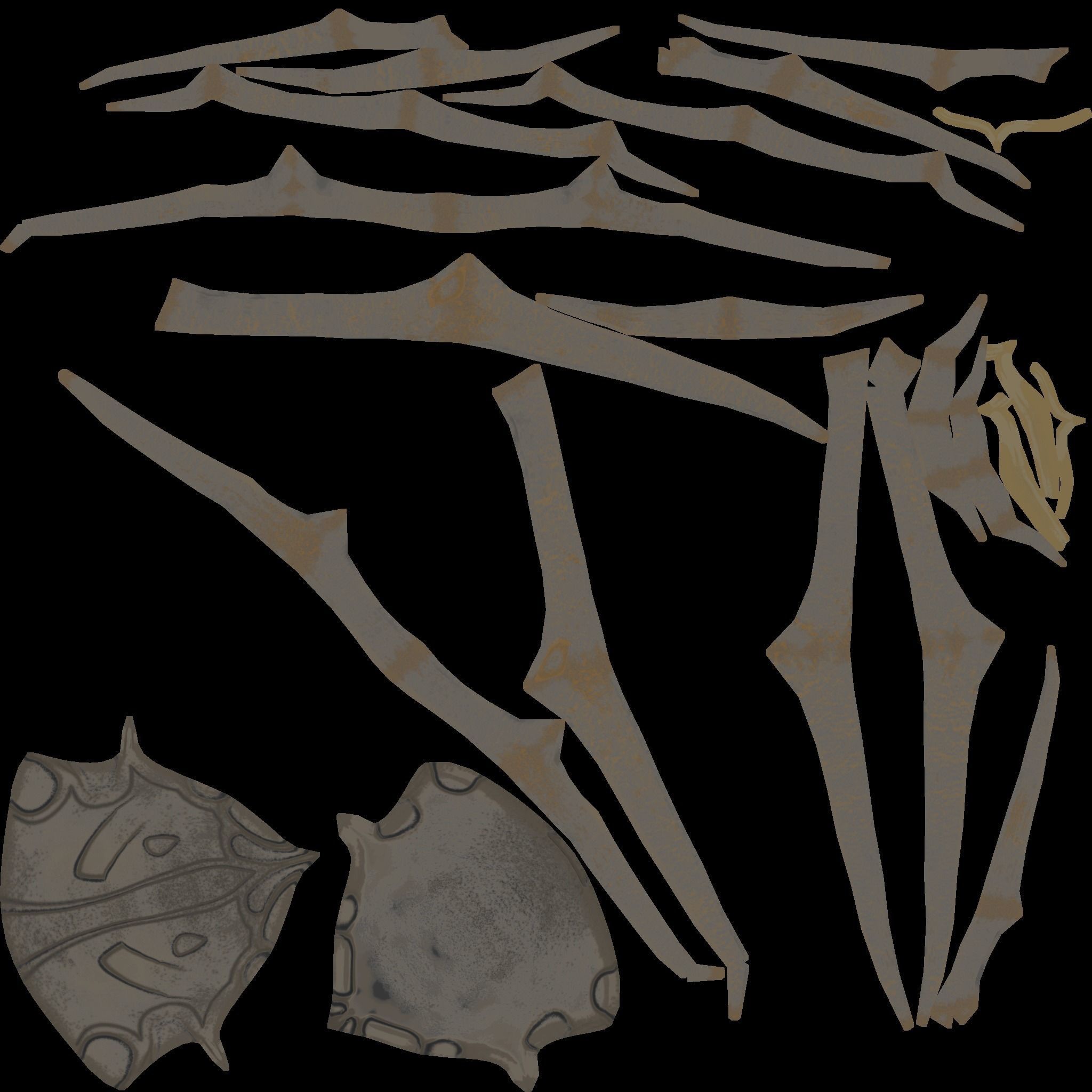 Hela Helmet - Character Design - Marvel Thor Ragnarok Low-poly 3D model_23