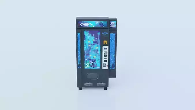 Fish-machine vending machine