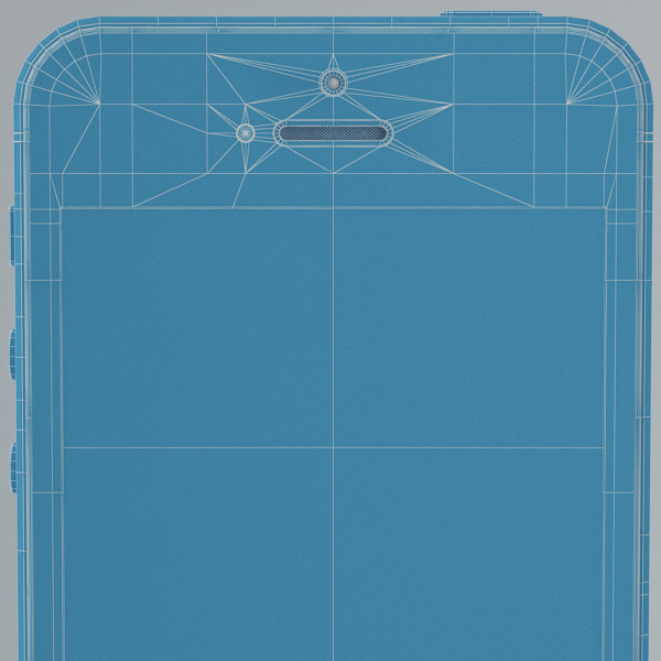 Apple iPhone 5s Space Grey 3D model_19