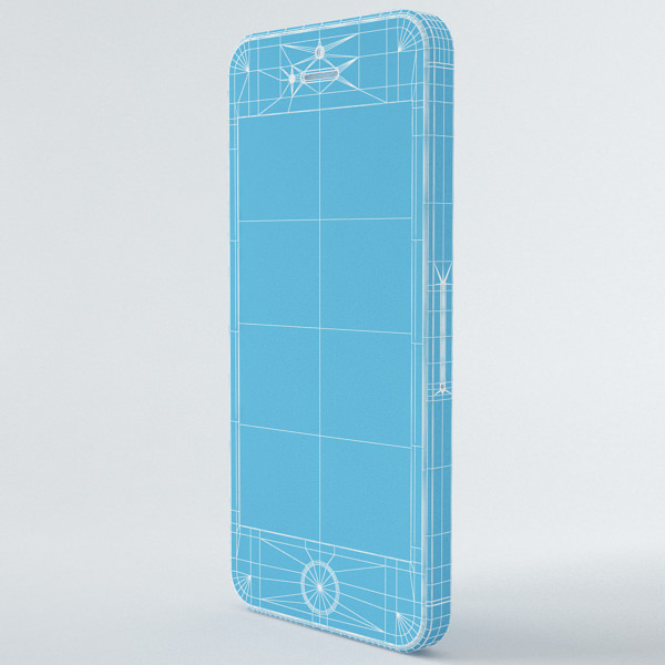 Apple iPhone 5s Space Grey 3D model_17