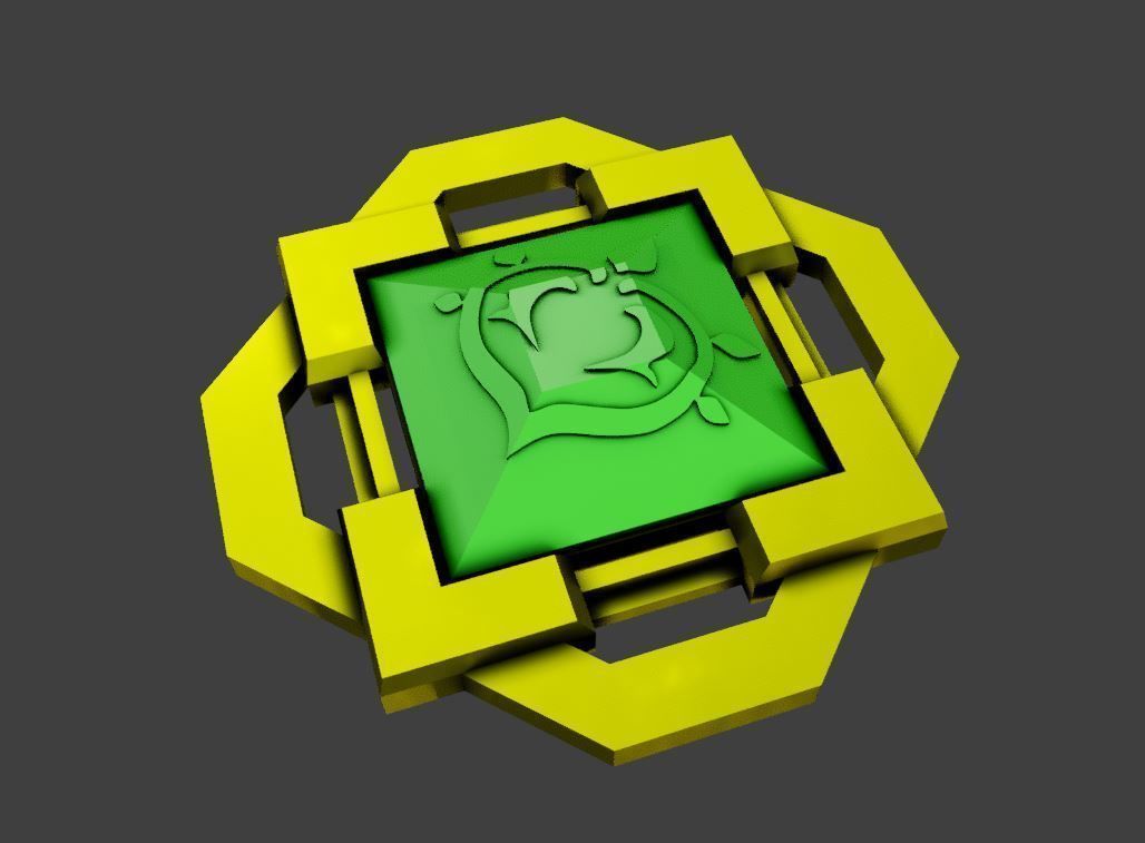 Genshin Impact Vision All elements Liyue Variant  3D print model_9