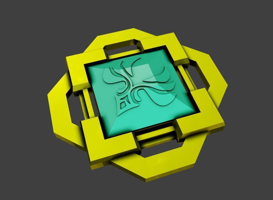Genshin Impact Vision All elements Liyue Variant  3D print model_7