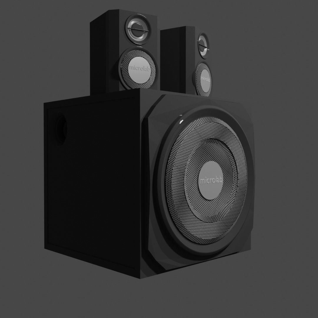 Speaker 3D model_2