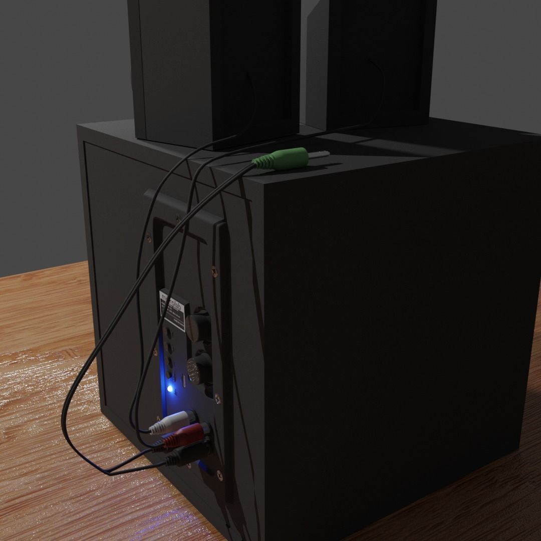 Speaker 3D model_1