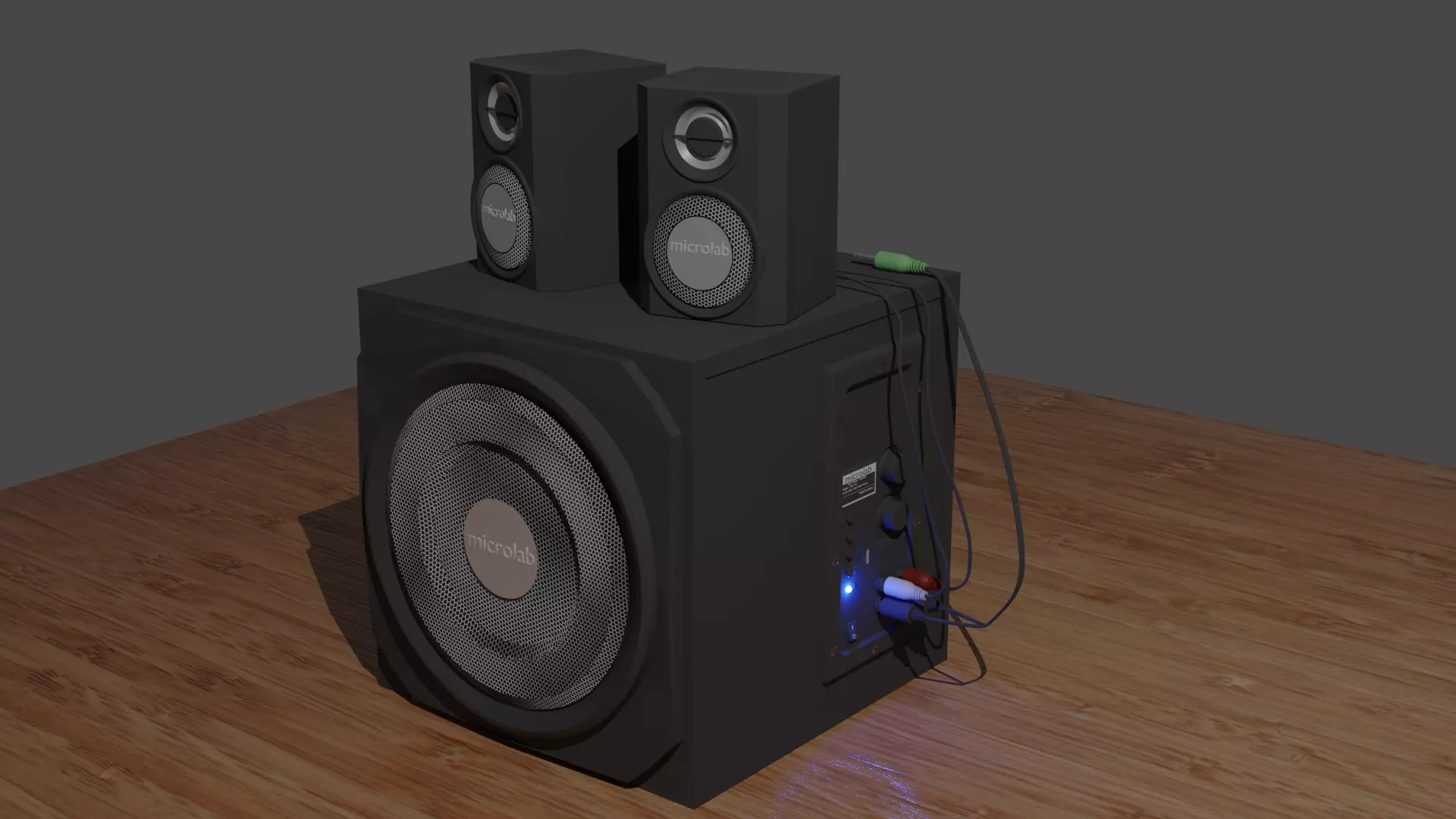 Speaker 3D model_0