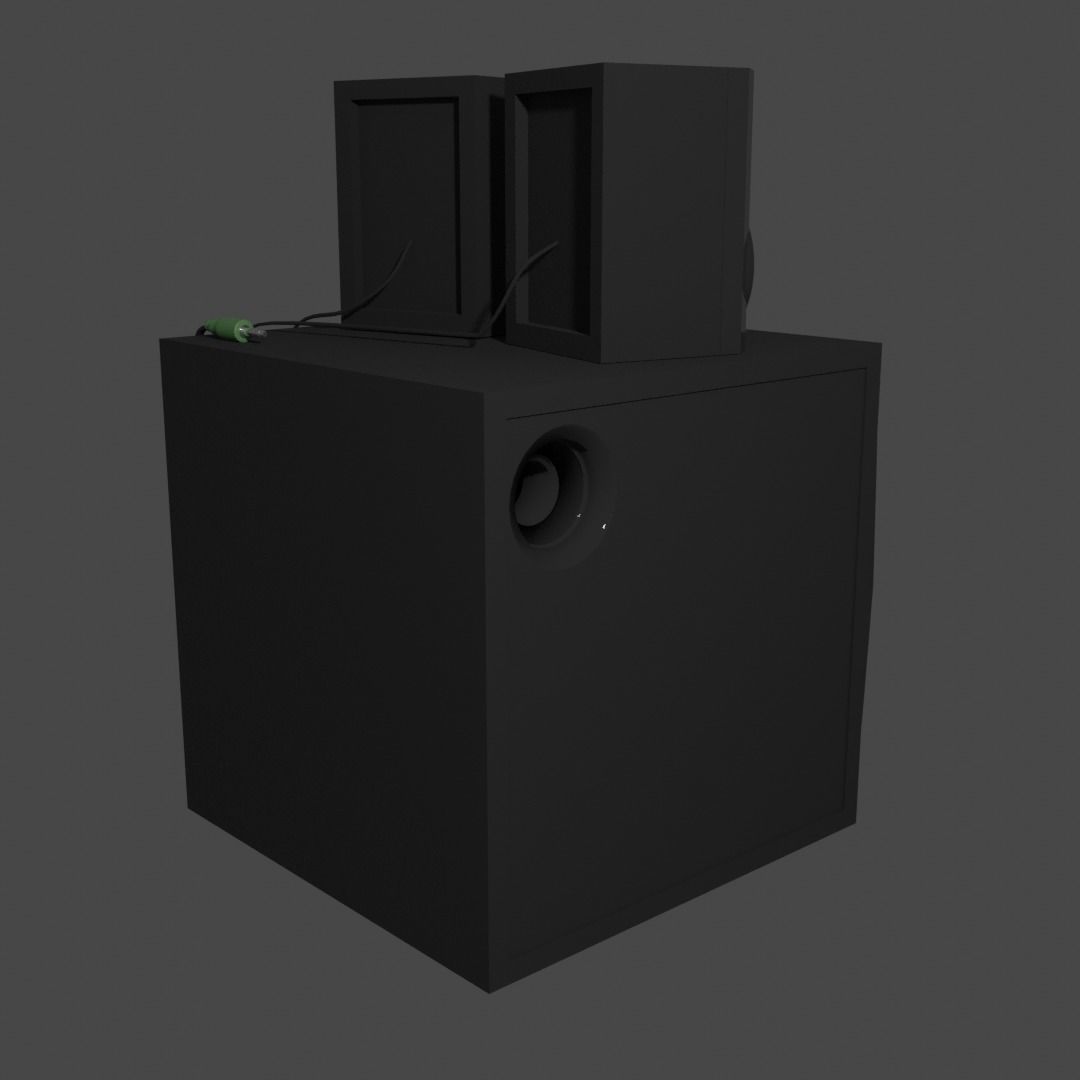 Speaker 3D model_3