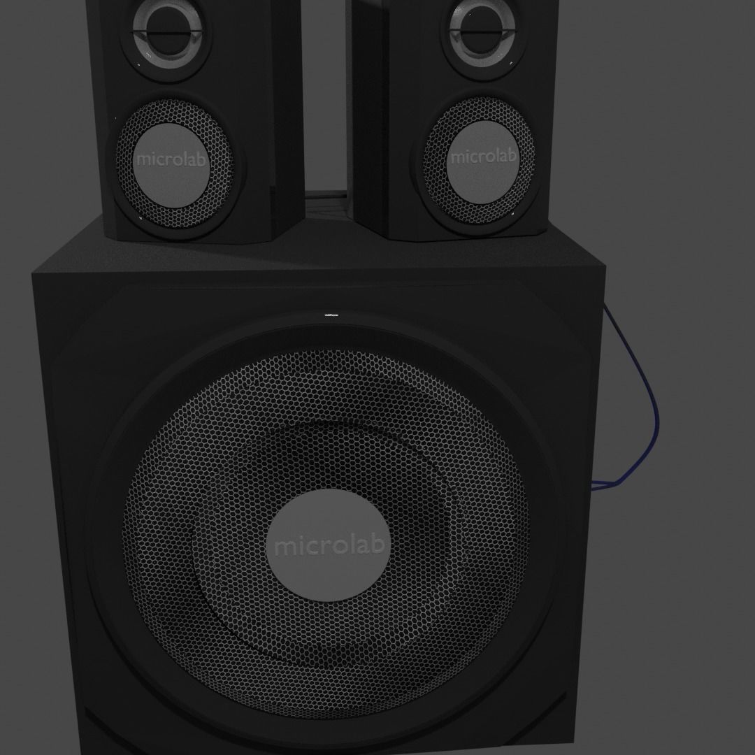 Speaker 3D model_4
