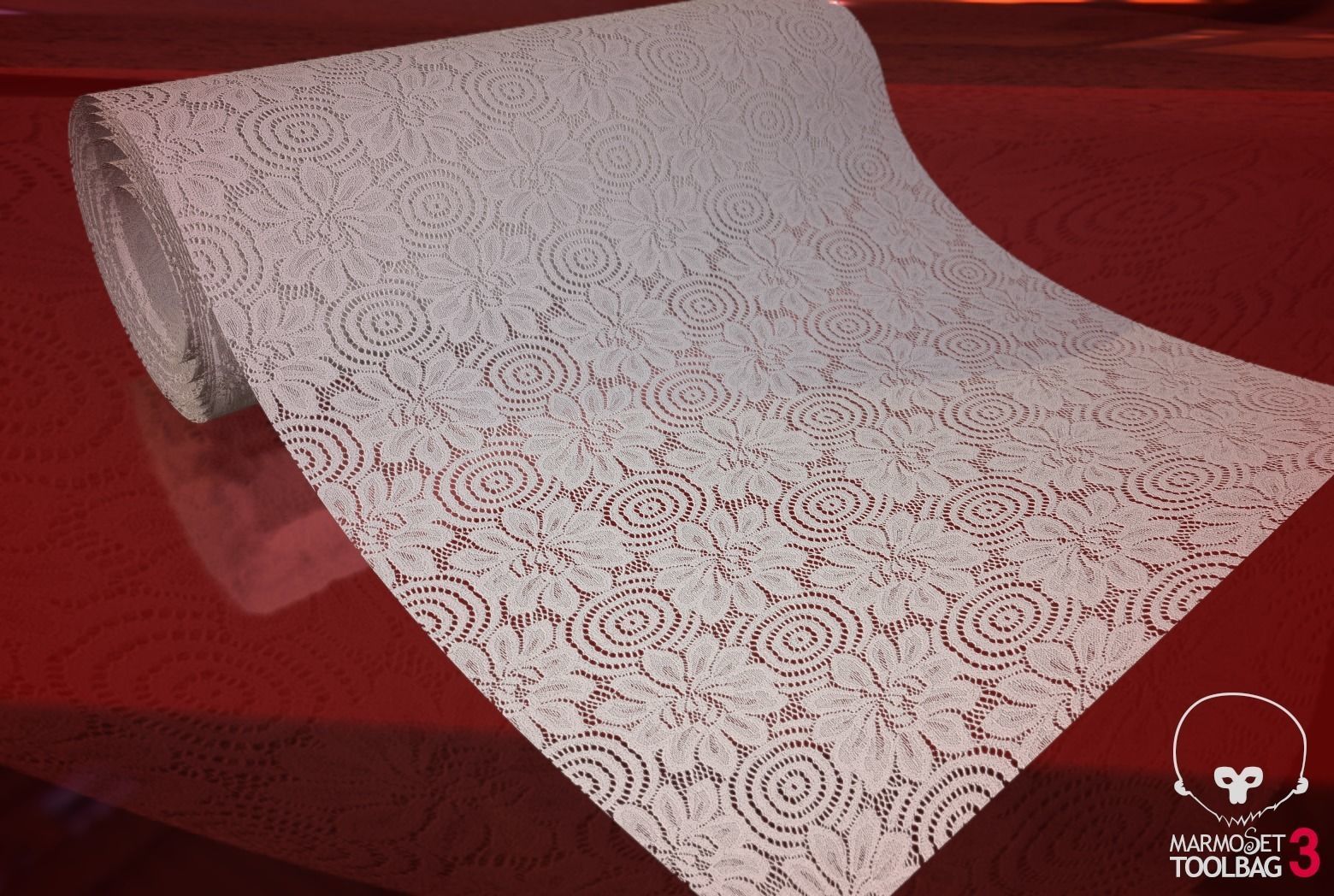 Fabric Vol 05 - Lace PBR Texture_1