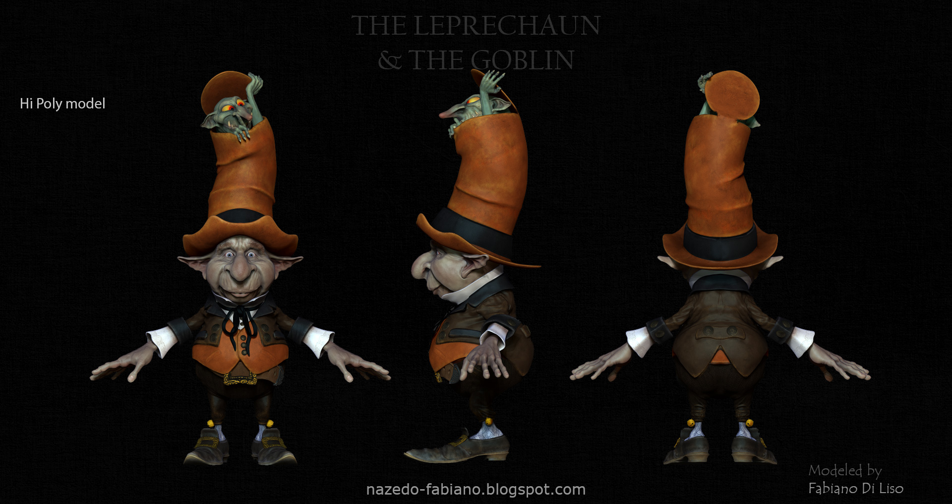 The Leprechaun the Goblin Free 3D model_9