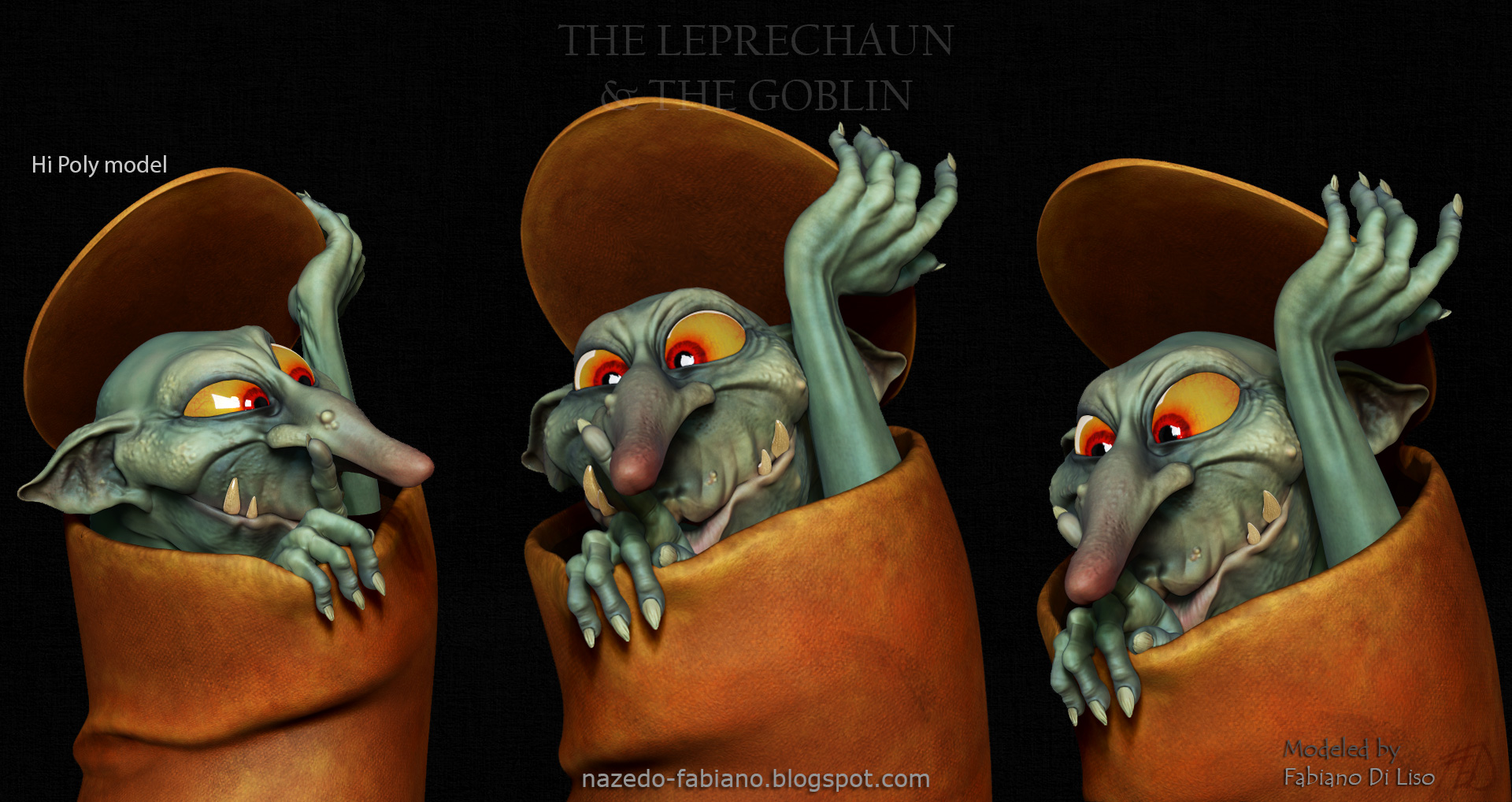 The Leprechaun the Goblin Free 3D model_8