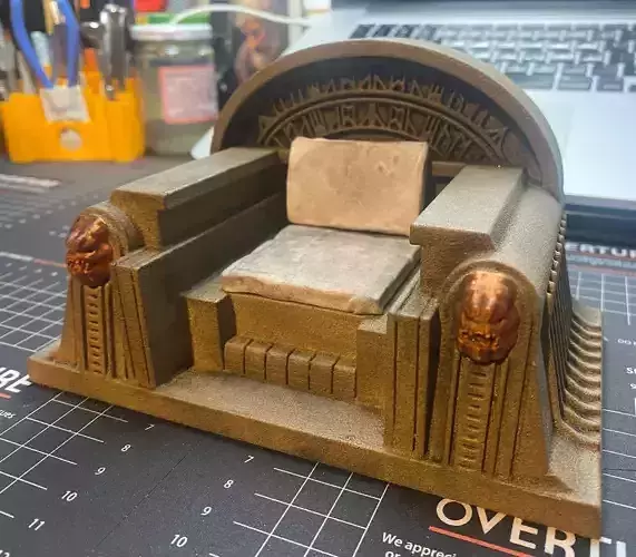 Boba Fetts Throne Black Series Scale 3D print model