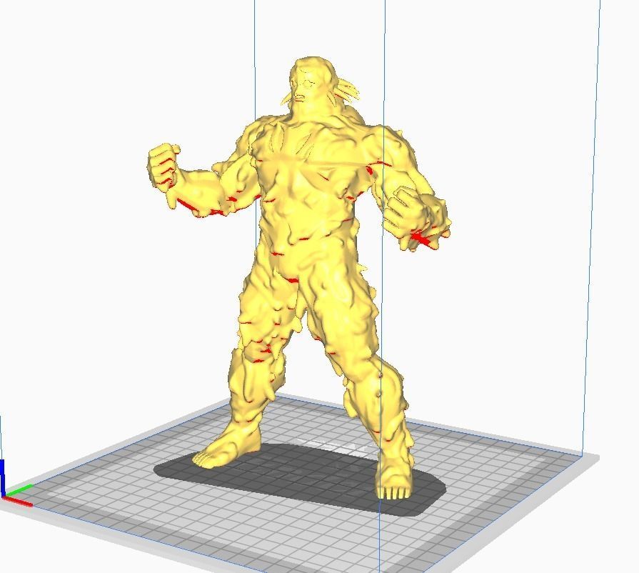 Bio Broly 3D Model 3D print model_2