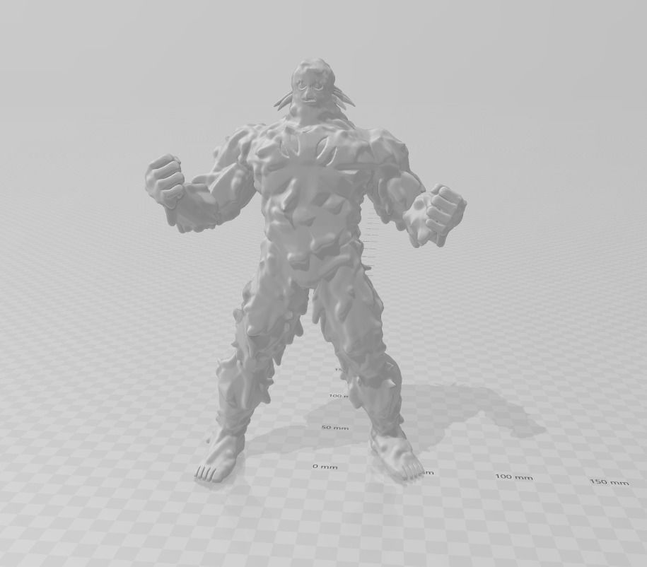 Bio Broly 3D Model 3D print model_1