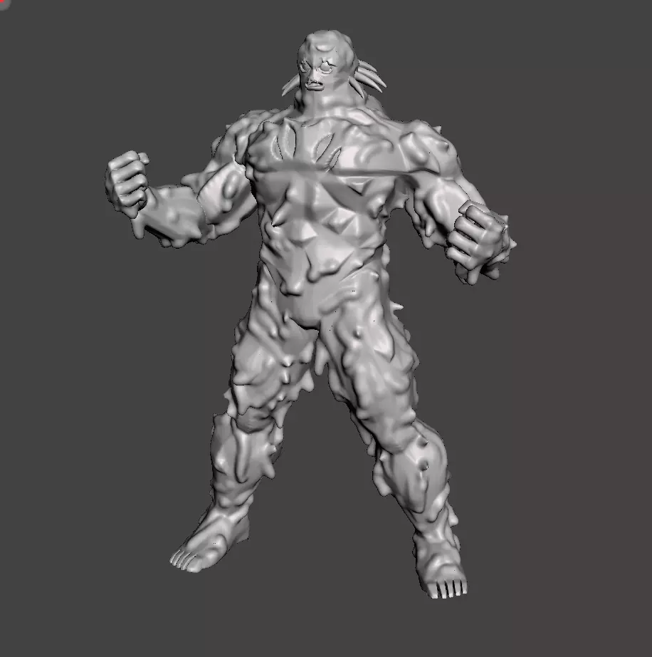 Bio Broly 3D Model 3D print model_0