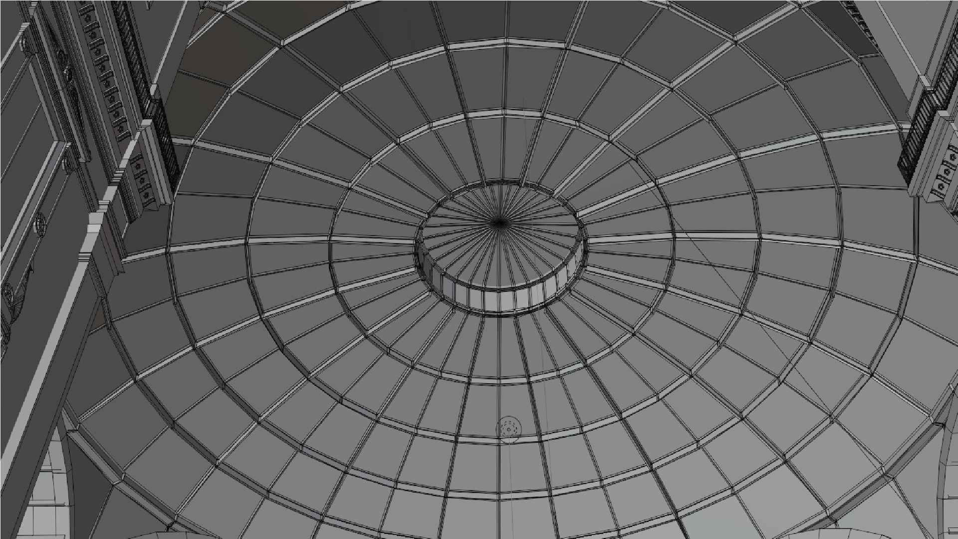 Galleria Vittorio Emanuele II 3D model_7