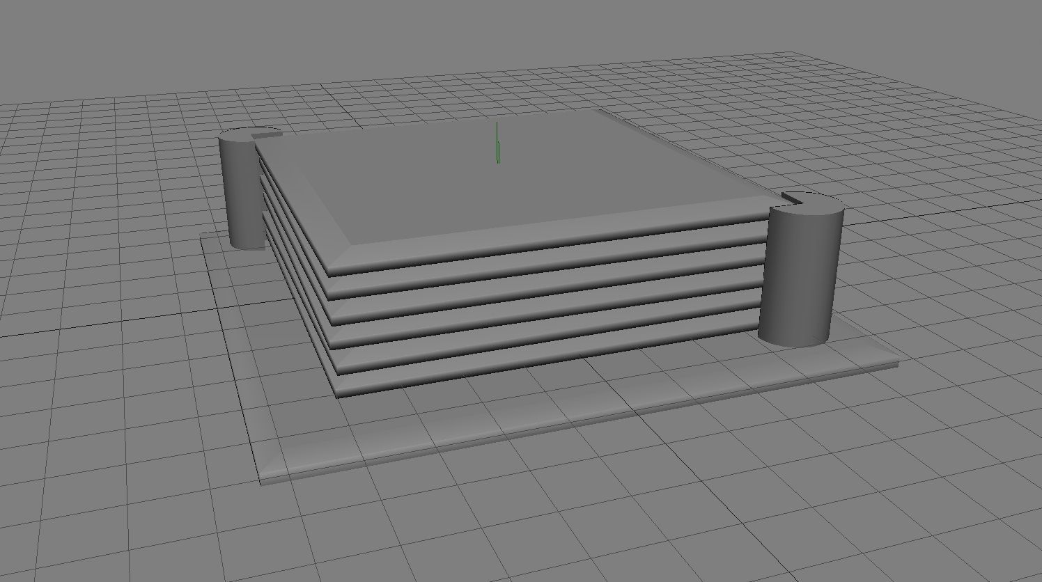 Coaster Set 3D Model 3D model_4