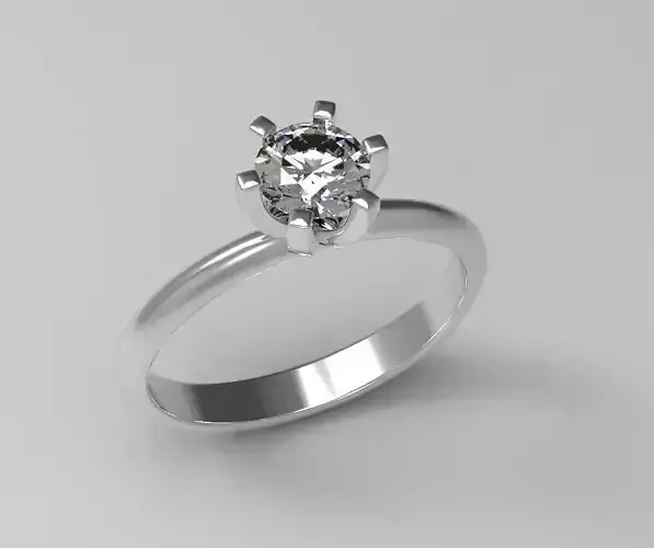Dream diamond engagement ring