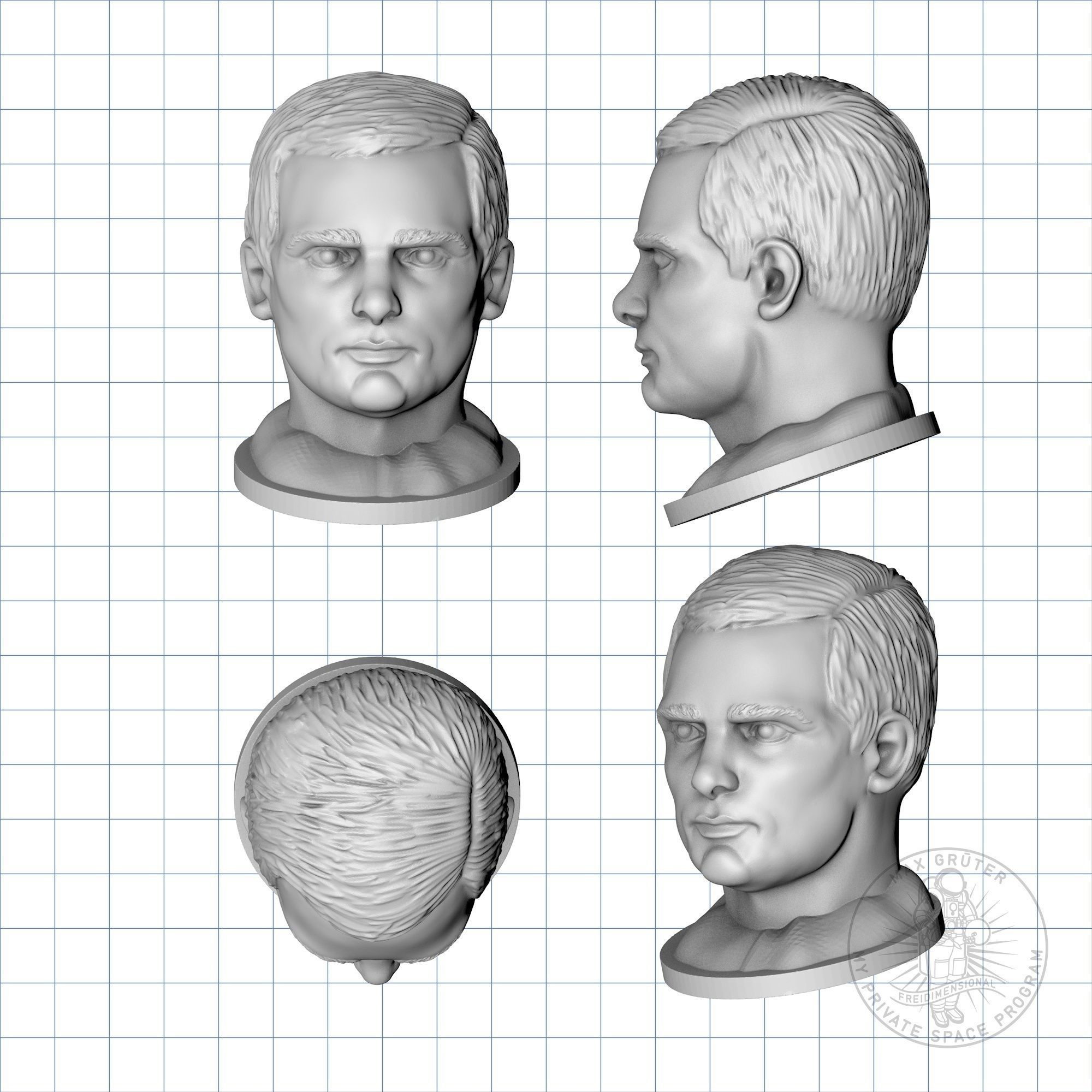 EVA Pod Pilot - 2001 A Space Odyssey  3D print model_6