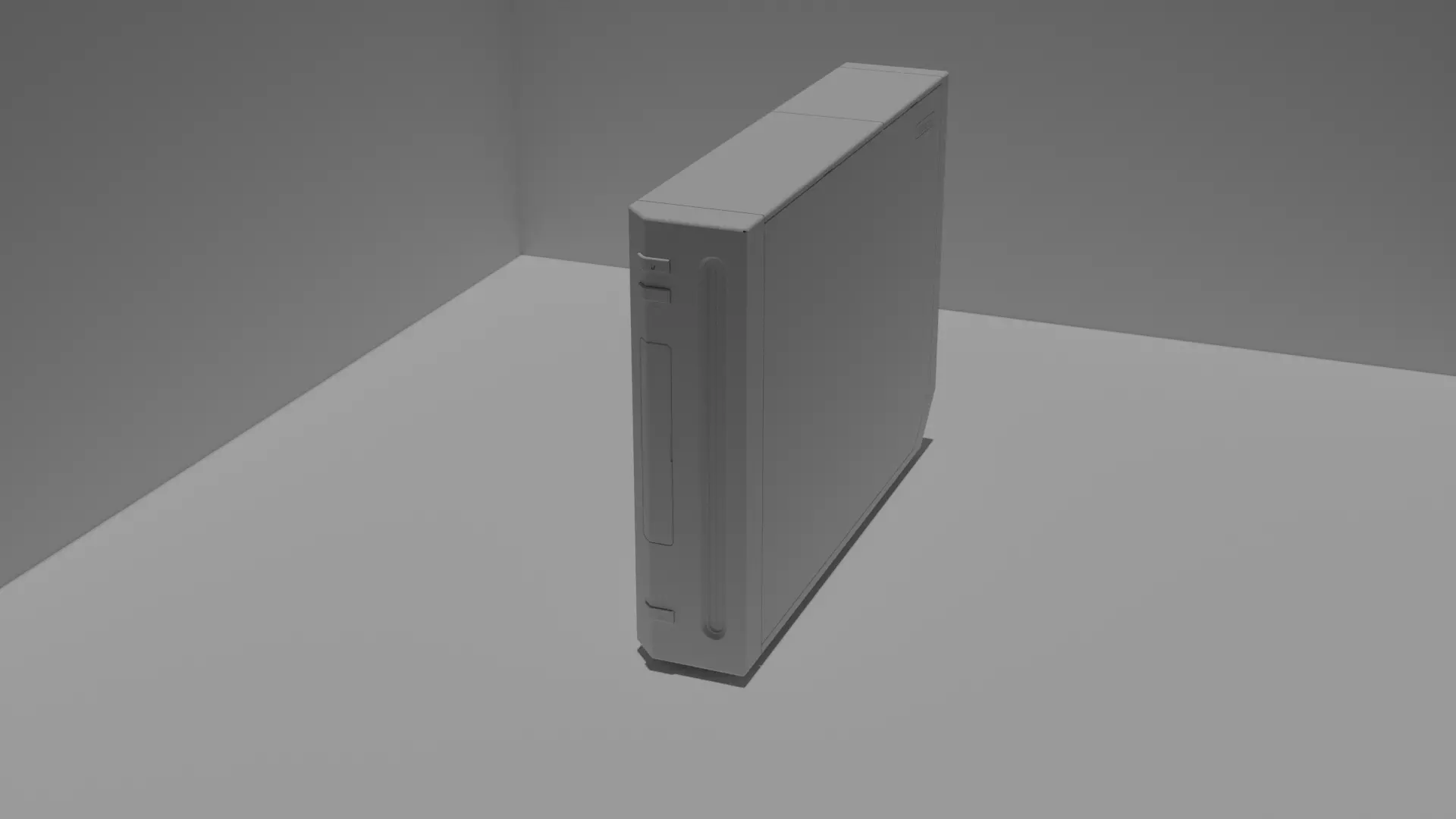 nintendo wii 3D model_0