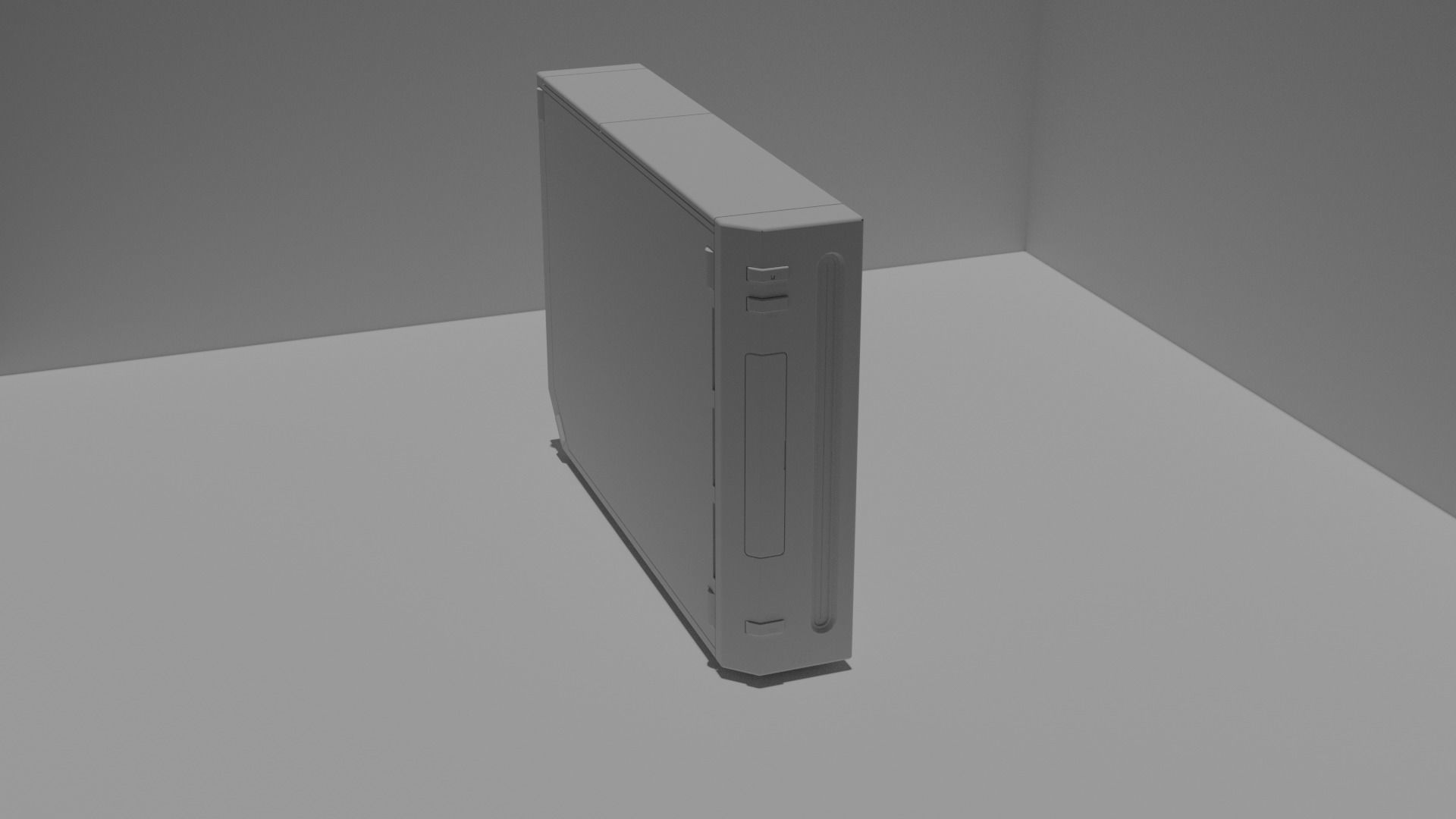 nintendo wii 3D model_1