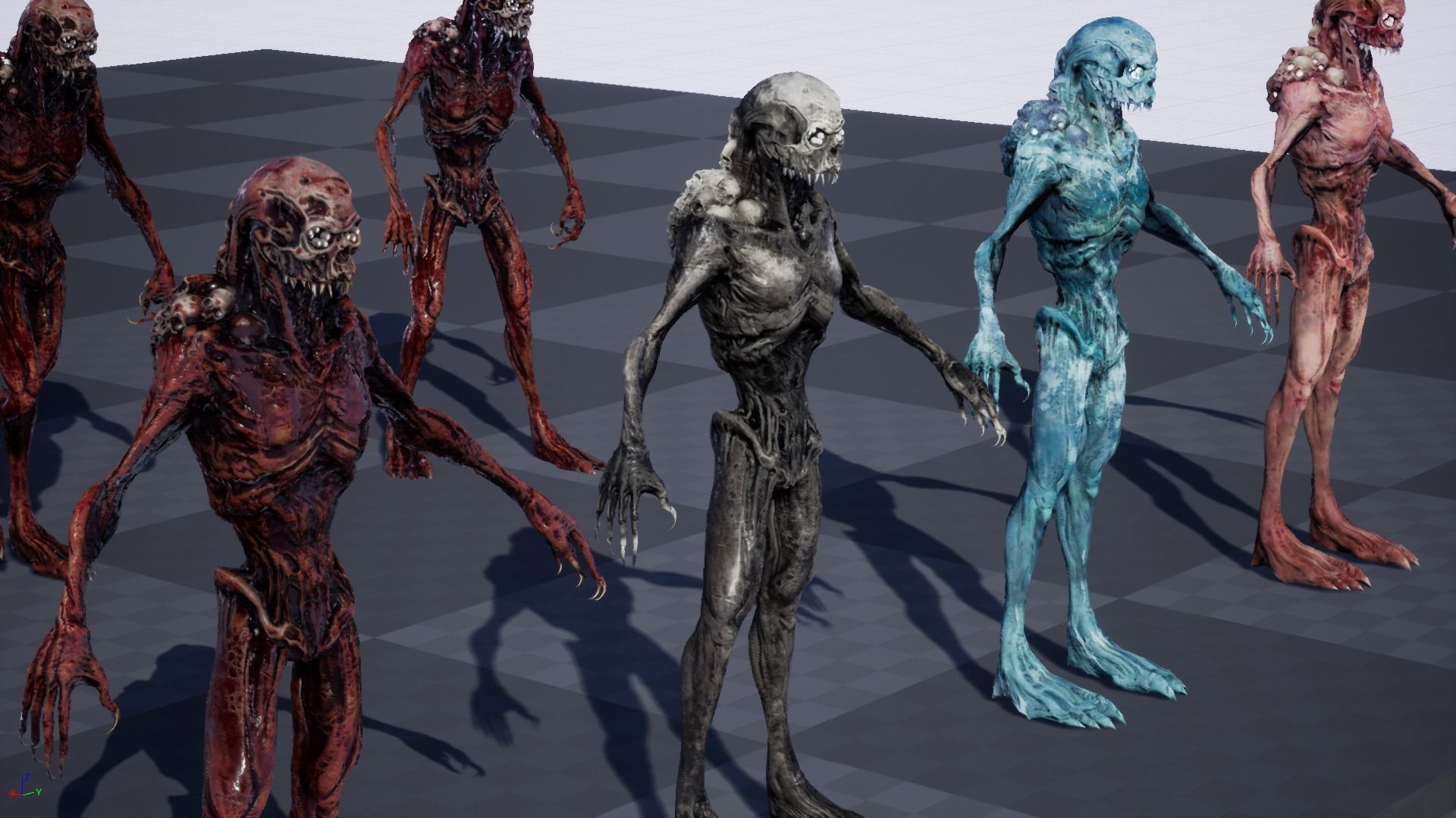 Monster Mutant 8 Low-poly 3D model_25