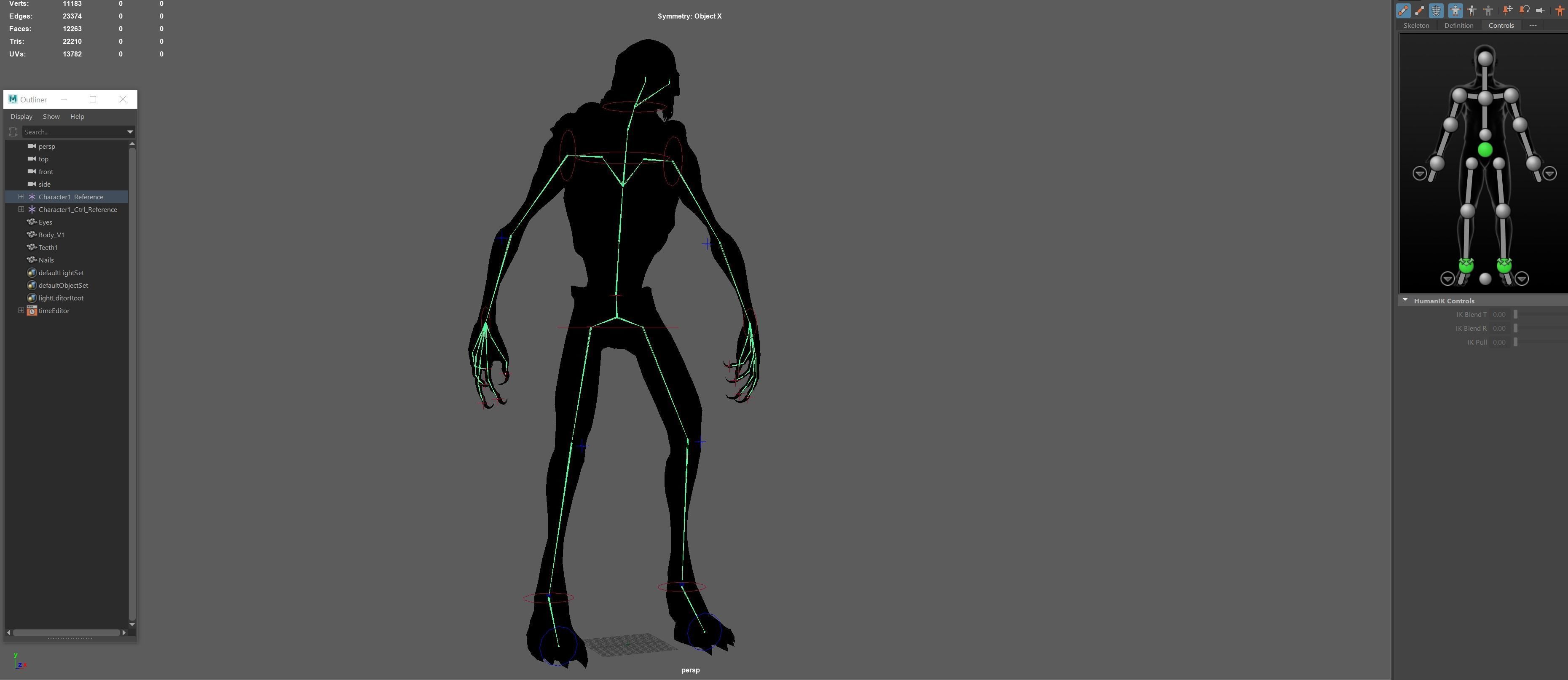 Monster Mutant 8 Low-poly 3D model_18