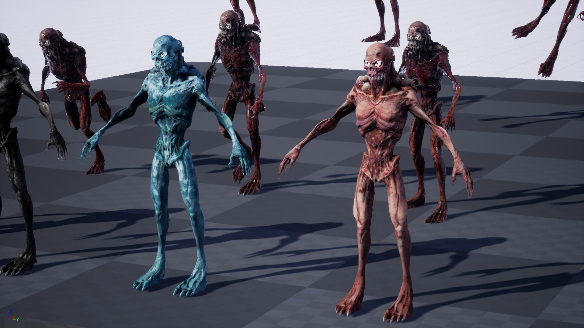 Monster Mutant 8 Low-poly 3D model_26