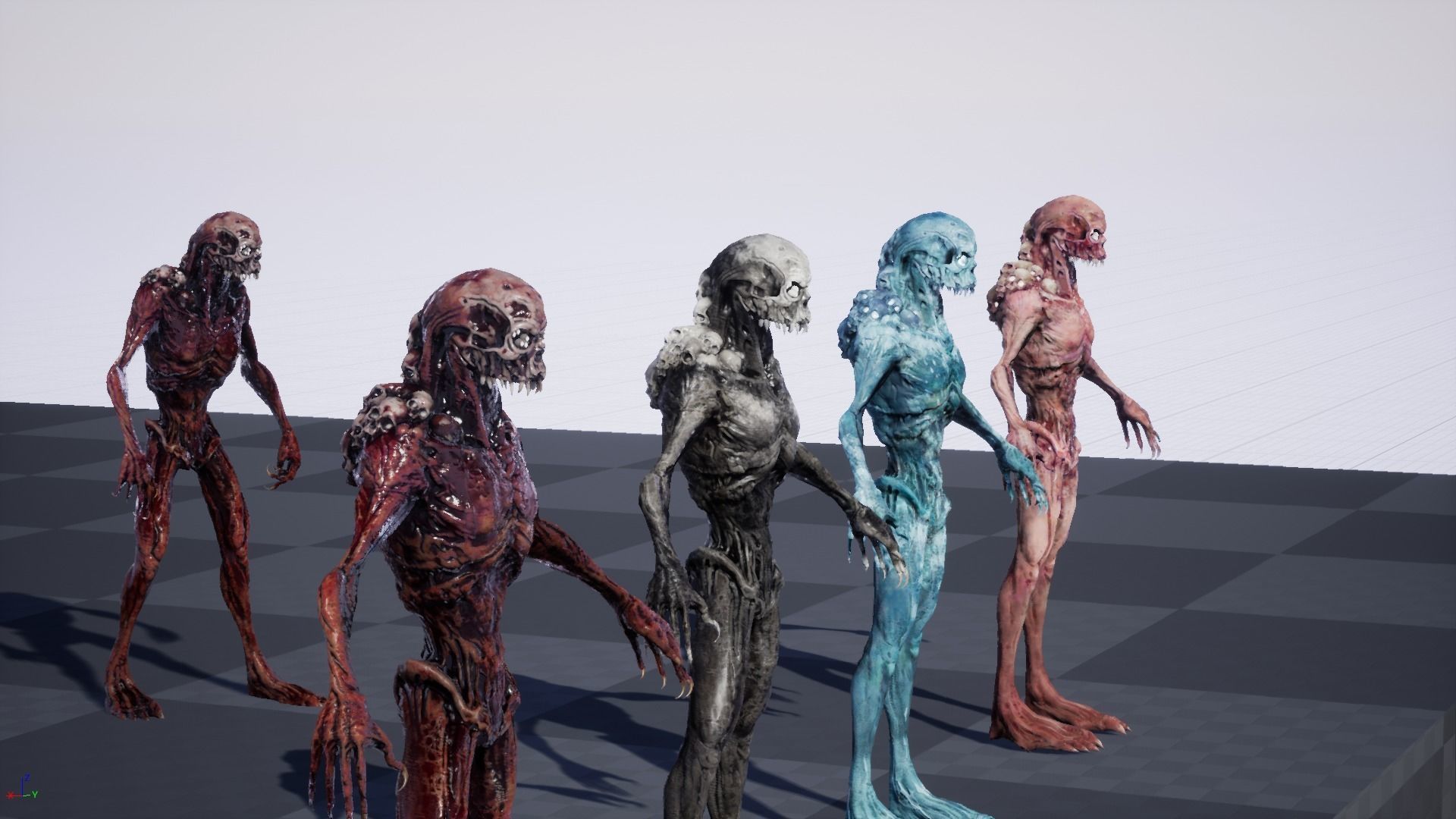 Monster Mutant 8 Low-poly 3D model_23