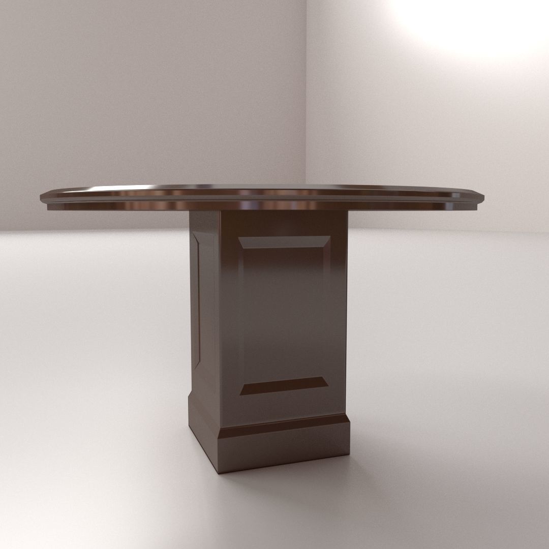 Round Table 3D model_2