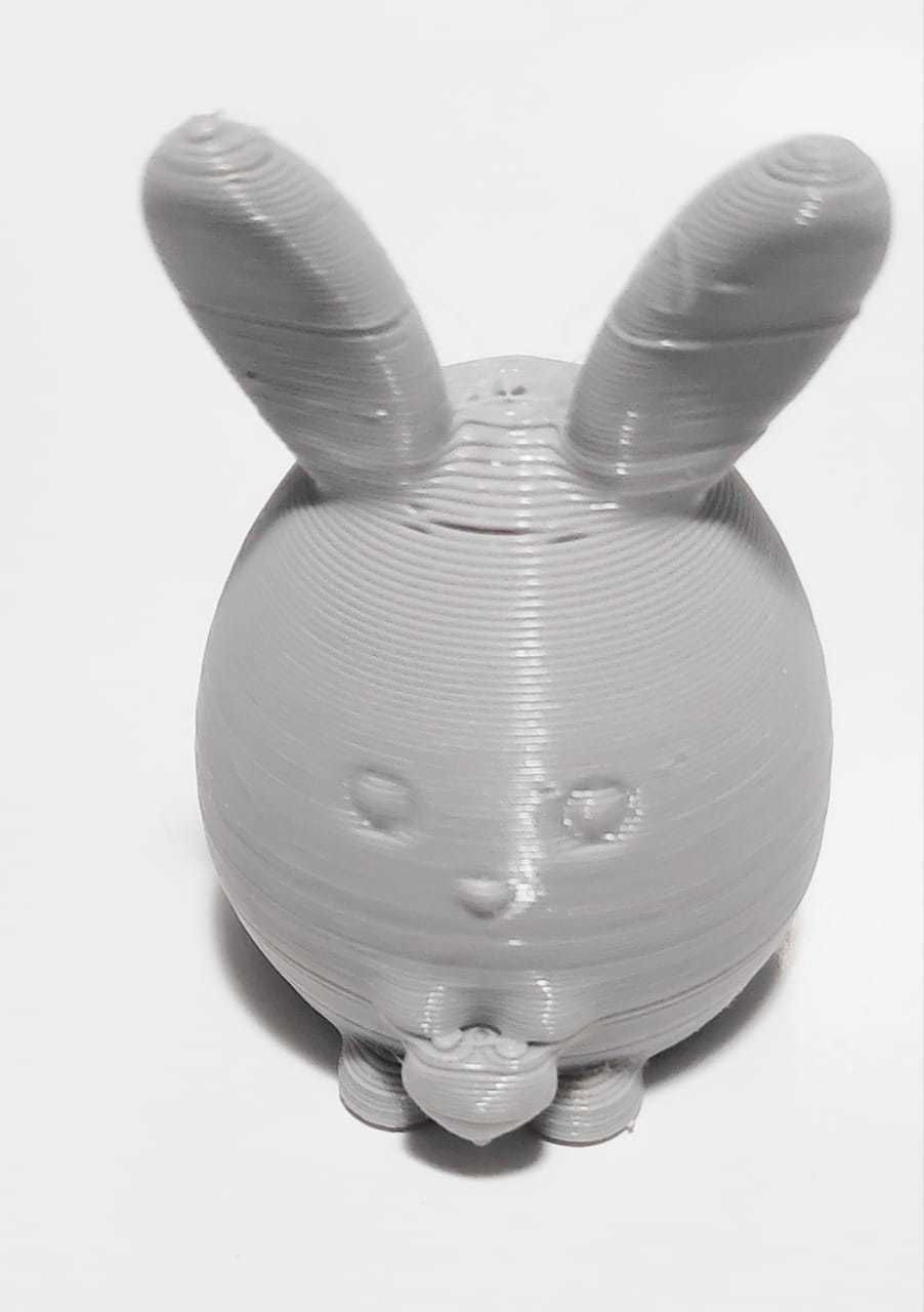 Cute Heart Bunny - Valentine Day 3D print model_5
