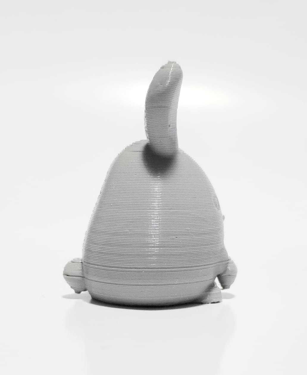 Cute Heart Bunny - Valentine Day 3D print model_3