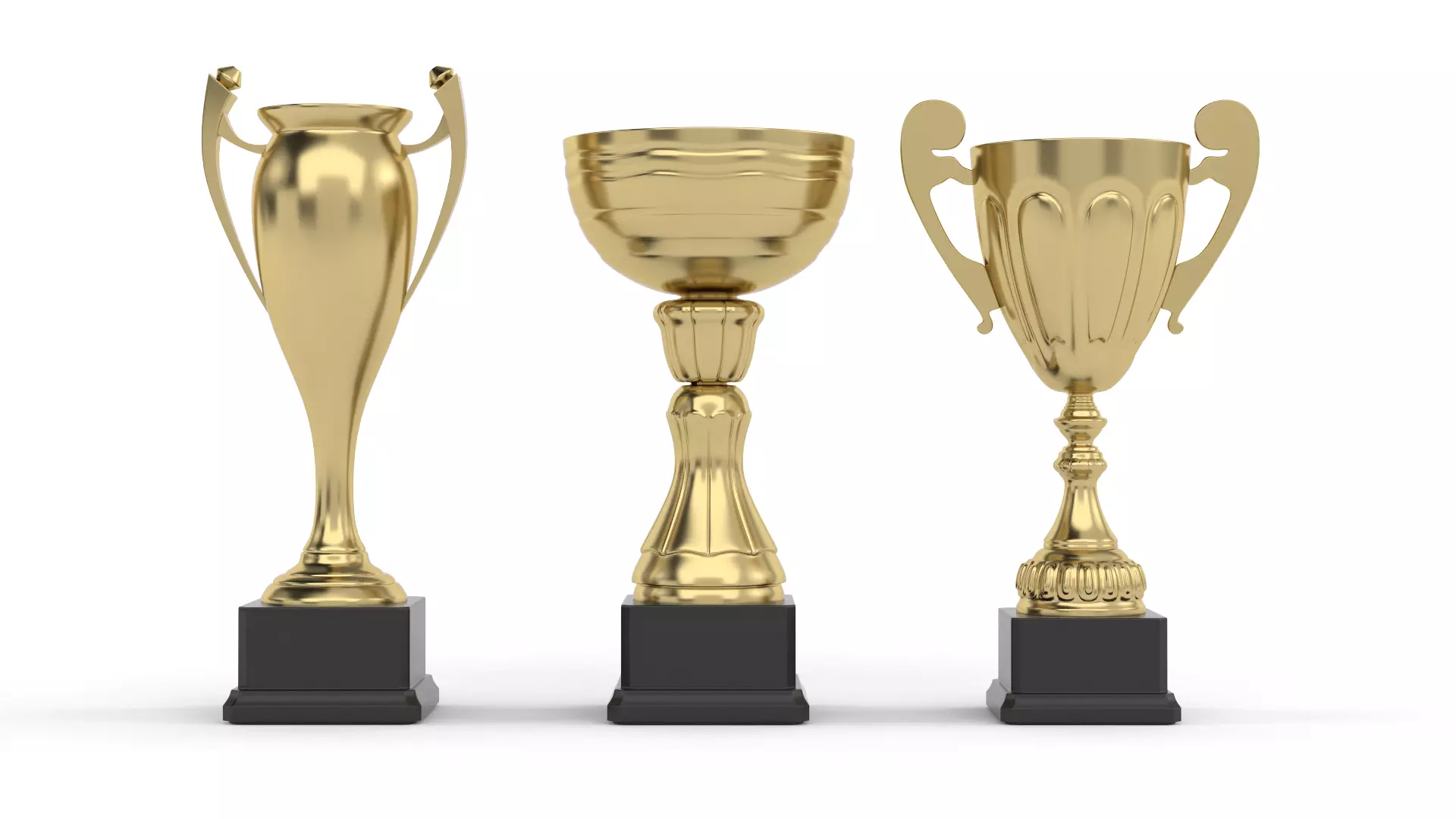 Cups Trophy 3D model_0