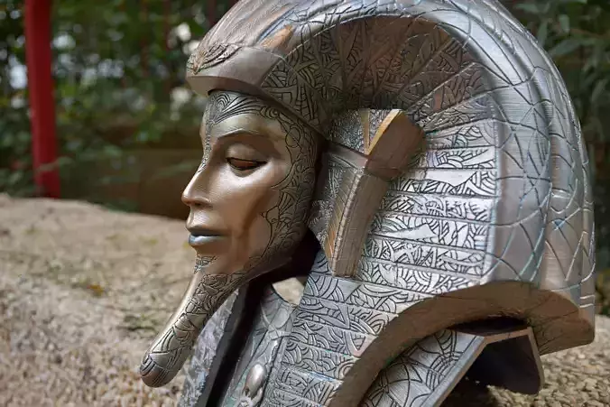 Ra Stargate movie helmet cosplay 3D print model