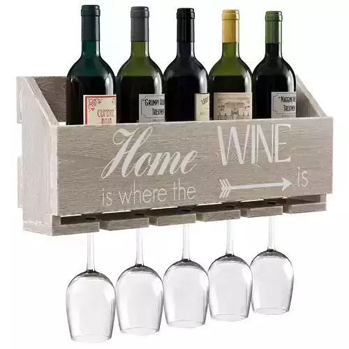 Gallatin Le Luxe Engraved Home Is Where 5 Bottle W