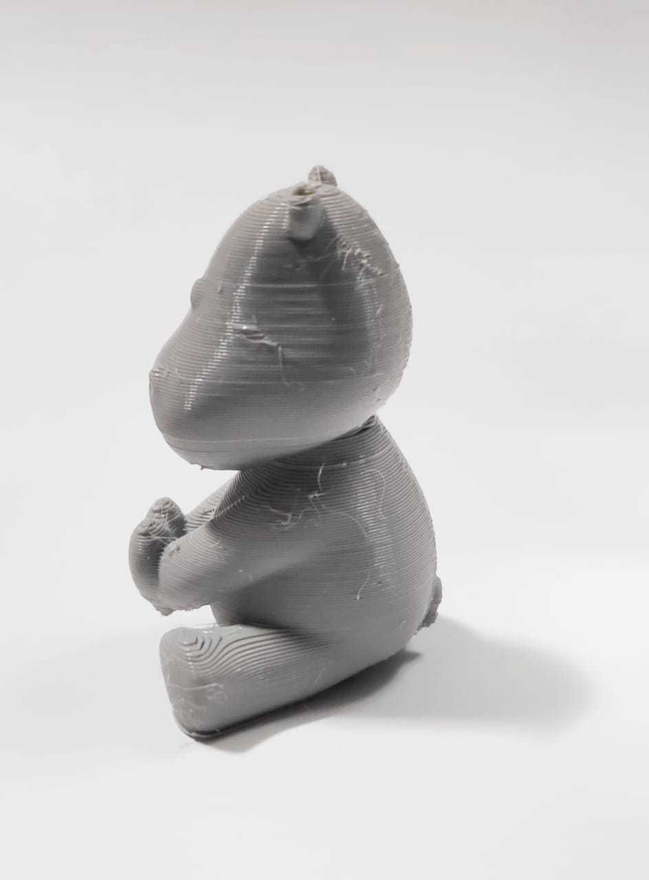 Cute Hippo Heart - Valentine Day 3D print model_4