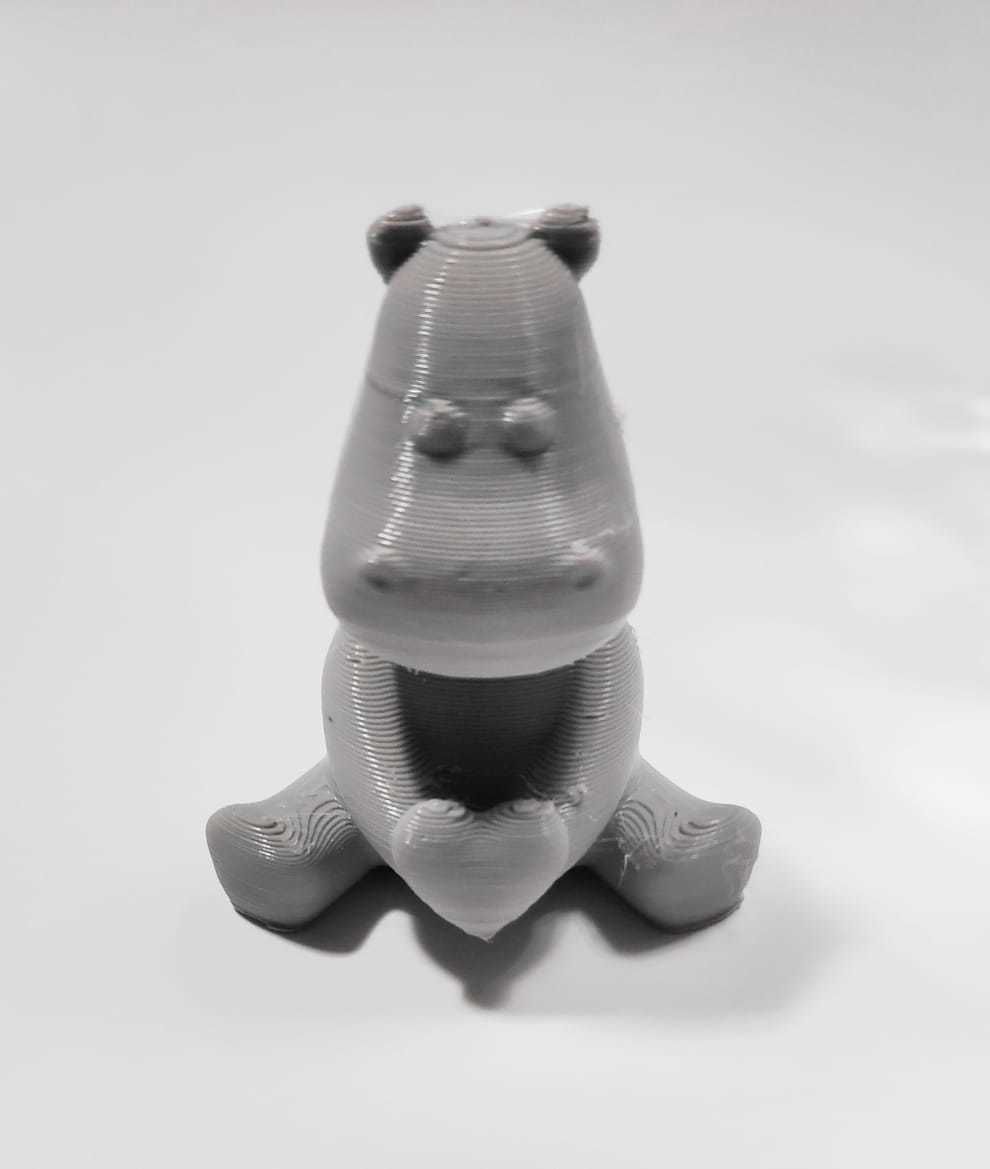Cute Hippo Heart - Valentine Day 3D print model_6