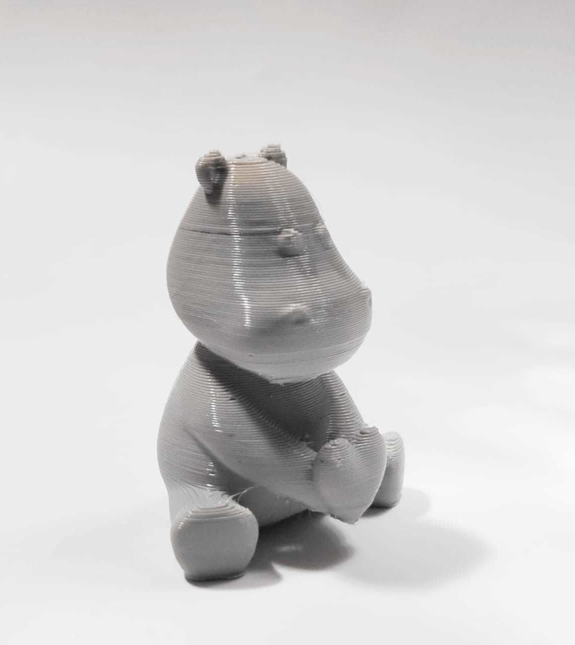 Cute Hippo Heart - Valentine Day 3D print model_9