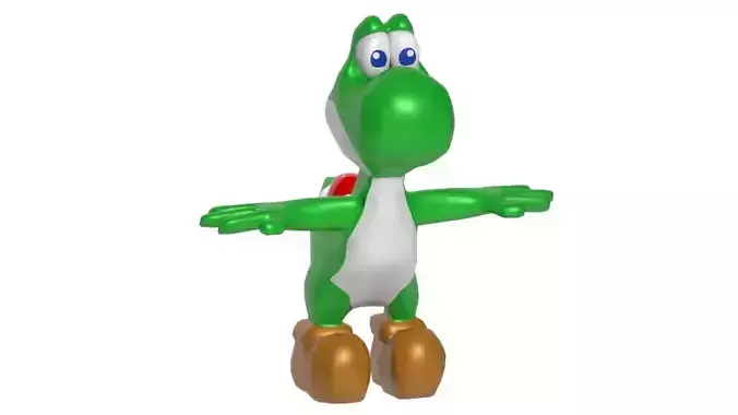 Yoshi from super mario bros