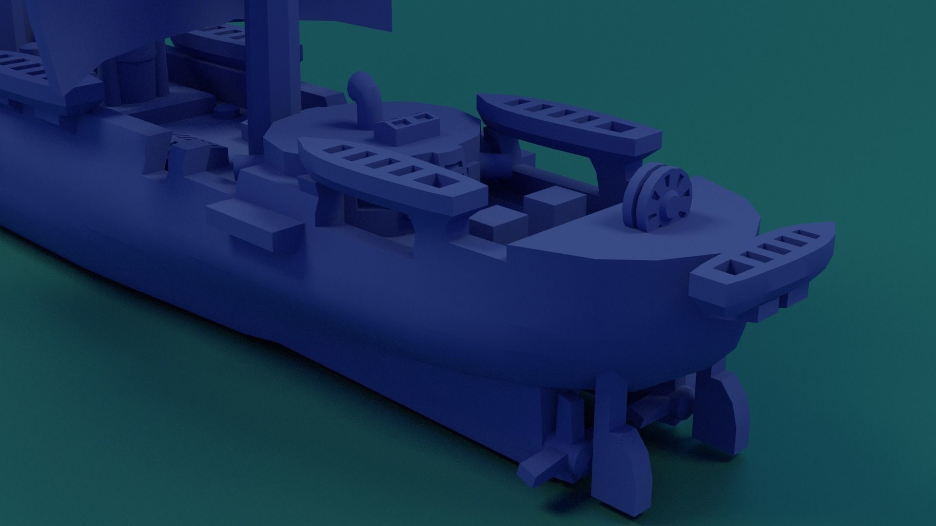 CSS Stonewall 1864 3D print model_16