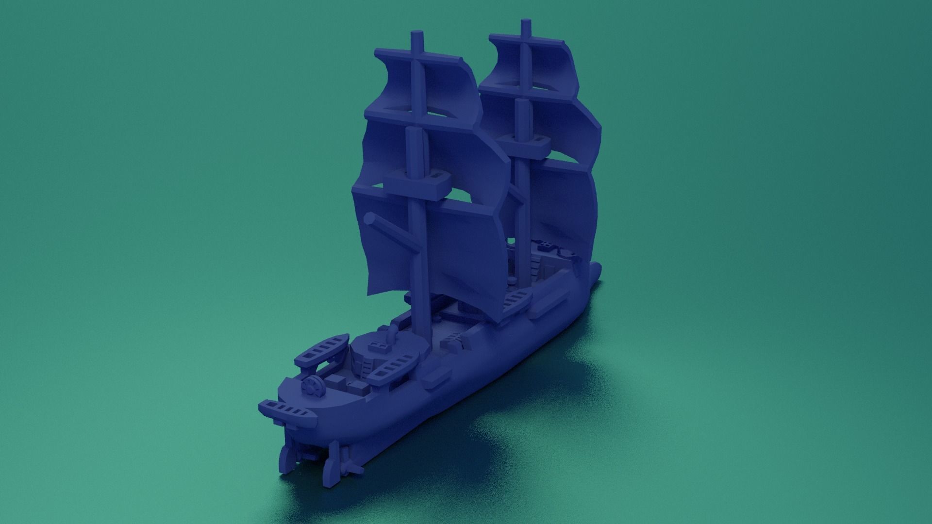 CSS Stonewall 1864 3D print model_7