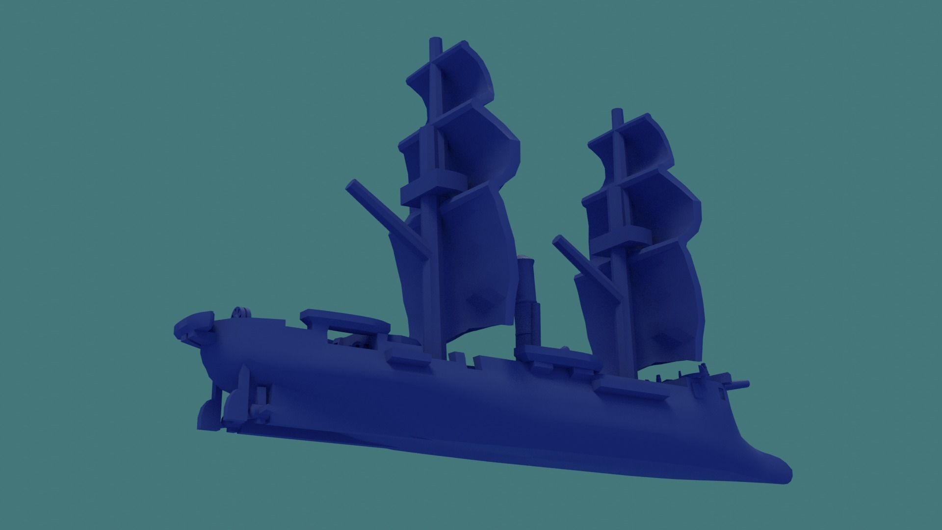 CSS Stonewall 1864 3D print model_18