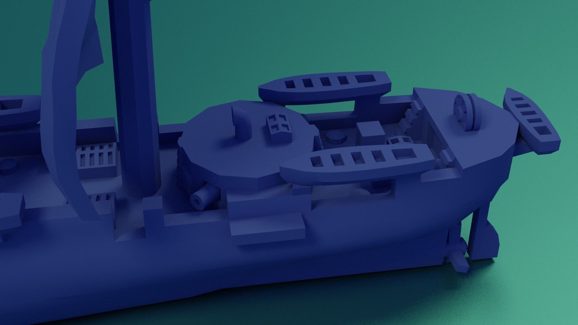 CSS Stonewall 1864 3D print model_15