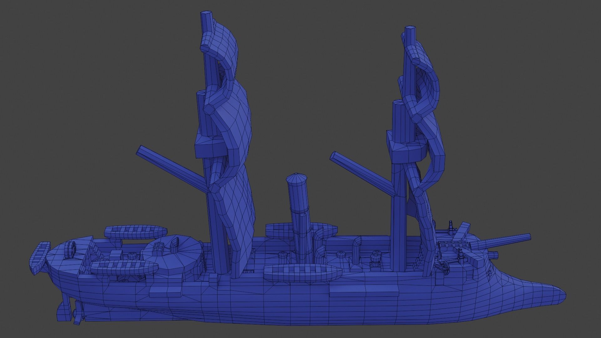 CSS Stonewall 1864 3D print model_20